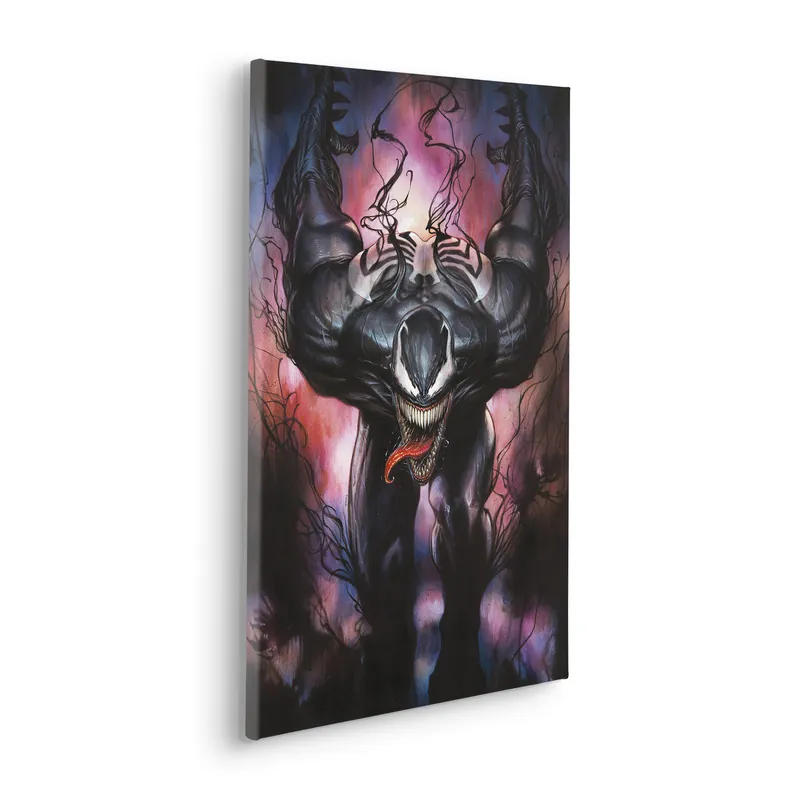 Komar Leinwandbild Marvel Venom Attack - 60 x 40 cm - Keilrahmenbild Zertifiziert