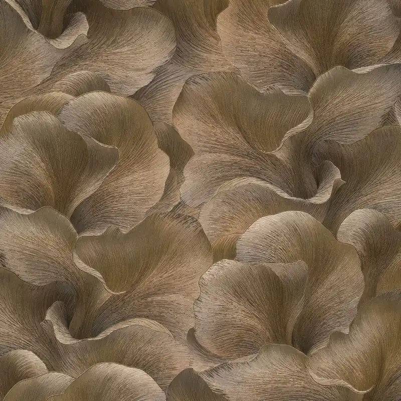 Bestpreis Vliestapete 1052711 Dunkelbraun Hellbraun Schwarz Blumen Floral GMK Fashion for Walls 5 Erismann