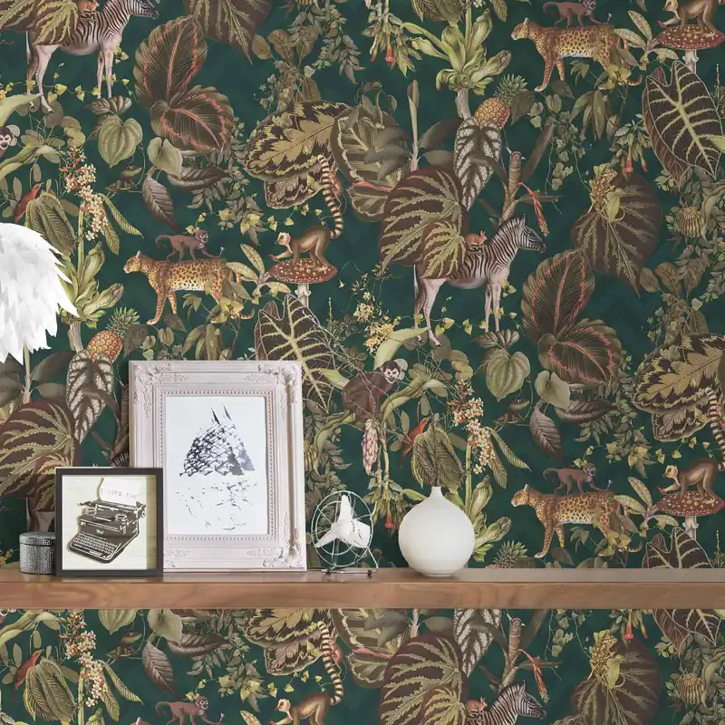 Mega-Angebot Designer Michalsky 4 Change is good | No. 10042 | Vliestapete Naturoptik | 0.53 m x 10.05 m | Grün