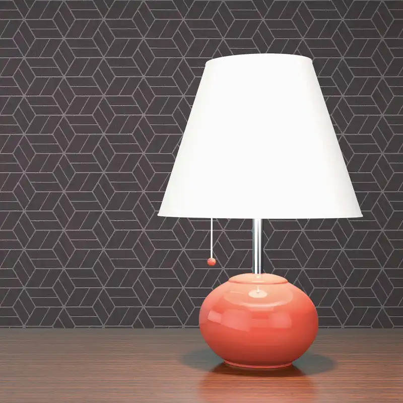 Zertifiziert Tapete Grafik Noan M1-No.1579 Vliestapete Schwarz Silber Geometrisch Modern