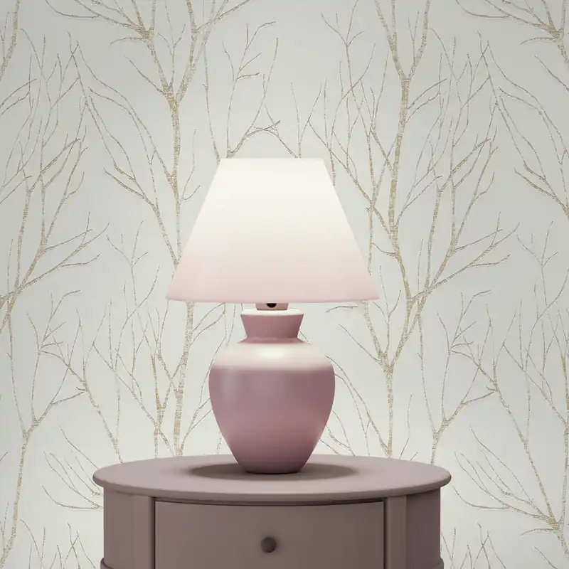 Schnäppchen Tapete Wald und Blätter Aurora M1-No.325 Vliestapete Beige Gold Waldtapete