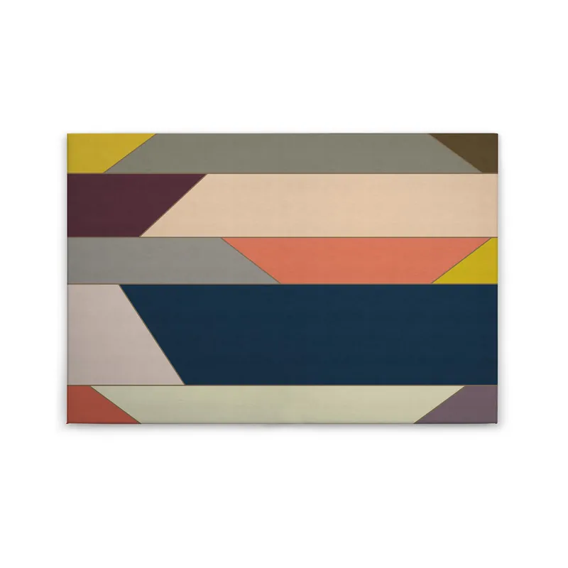 Markenprodukt Tadessi Leinwandbild Abstrakt - 60 x 90 cm - M1-No.50249 - Keilrahmen in Bunt Blau