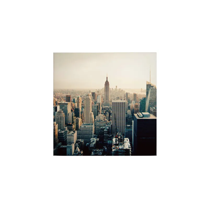 Angebot Tadessi Leinwandbild New.York - 50 x 50 cm - M1-No.50535 - Keilrahmen in Blau Braun