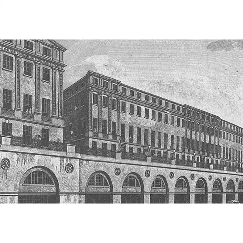 Tadessi Fototapete Architektur M1-No.60006 Digitaldruck Tapete Grau Weiß - Gebäude Neu Im Sortiment