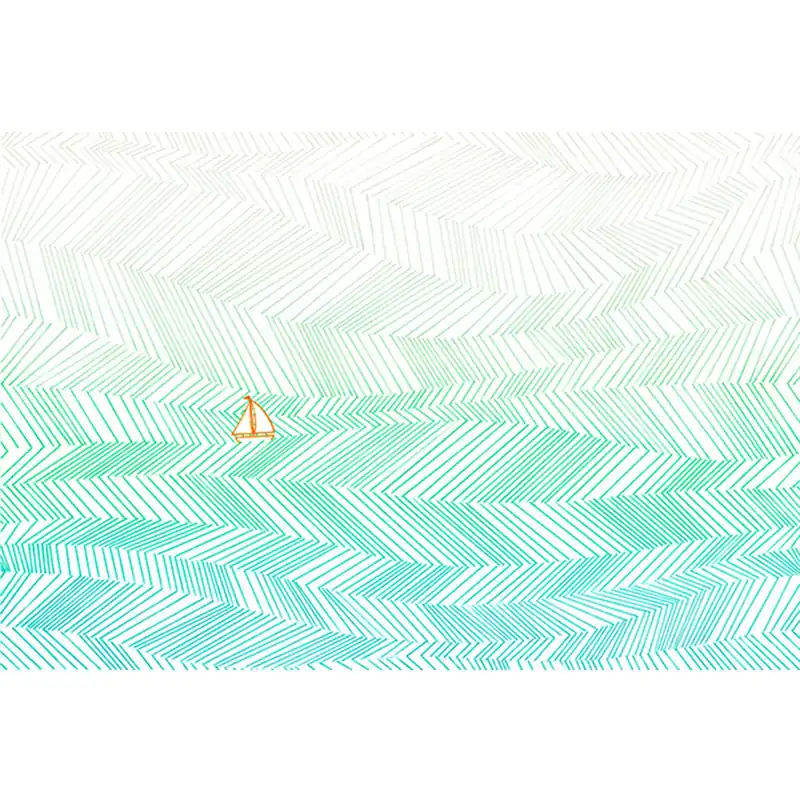 Direkt Vom Hersteller Tadessi Fototapete Meer M1-No.60353 Digitaldruck Tapete Blau Grün - Kinderzimmer