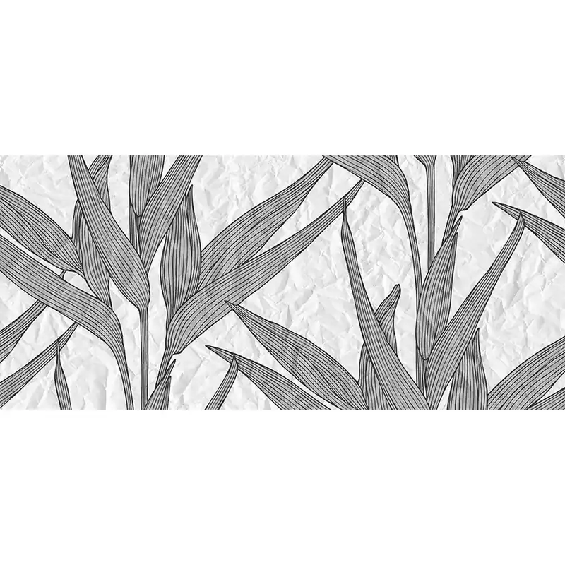 Direkt Vom Hersteller Tadessi Fototapete Blumen M1-No.60355 Digitaldruck Tapete Grau Weiß - Pflanzen Floral