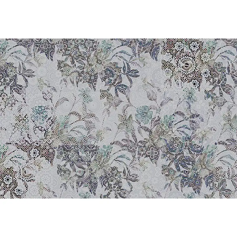 Sonderaktion Tadessi Fototapete Blumen M1-No.60642 Digitaldruck Tapete Grau Schwarz - Pflanzen Floral