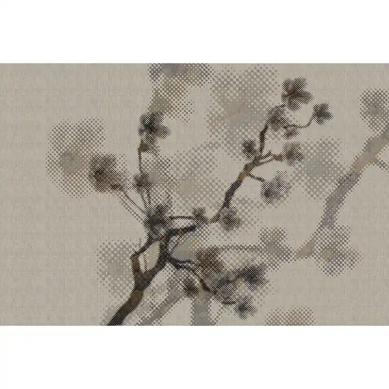 Tadessi Fototapete Kirschblüte M1-No.60968 Digitaldruck Tapete Grau Braun - Blumen Nur Für Kurze Zeit