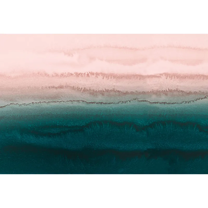 Tadessi Fototapete Modern M1-No.61035 Digitaldruck Tapete Rosa Blau - Ombre Preisreduziert