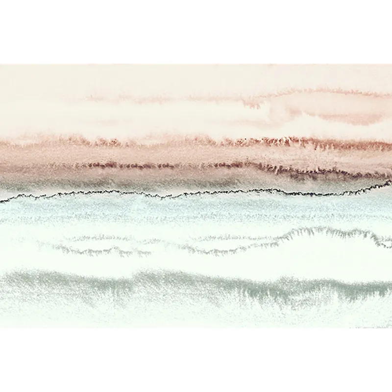 Tadessi Fototapete Modern M1-No.61037 Digitaldruck Tapete Rosa Orange - Ombre Neue Kollektion