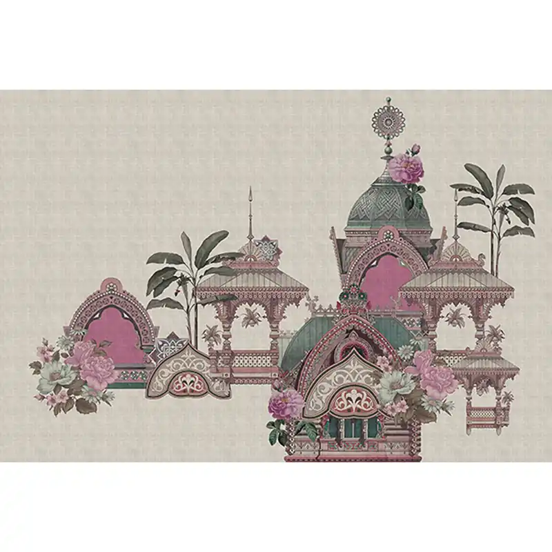 Tadessi Fototapete Orientalisch M1-No.61137 Digitaldruck Tapete Lila Grau - Orientalisch Jetzt Kaufen