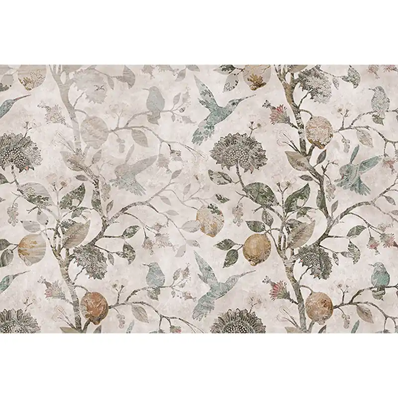 Sichere Zahlung Tadessi Fototapete Vögel M1-No.61284 Digitaldruck Tapete Beige Braun - Blumen Natur