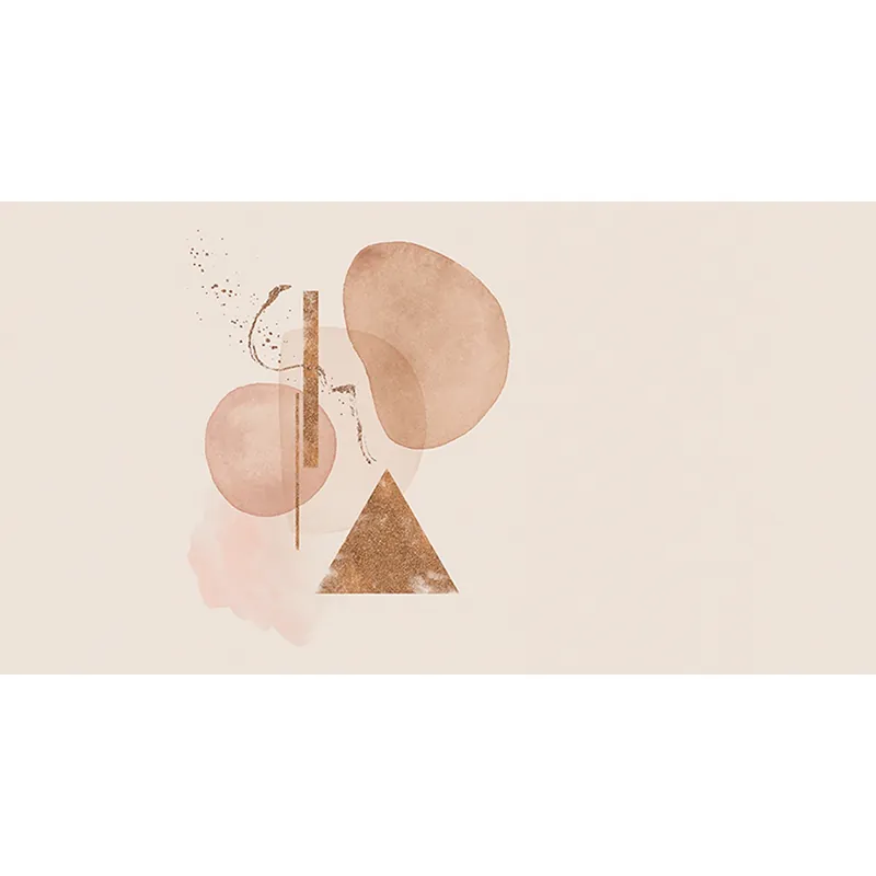 Tadessi Fototapete Modern M1-No.61299 Digitaldruck Tapete Rosa Bronze - Abstrakt Billig