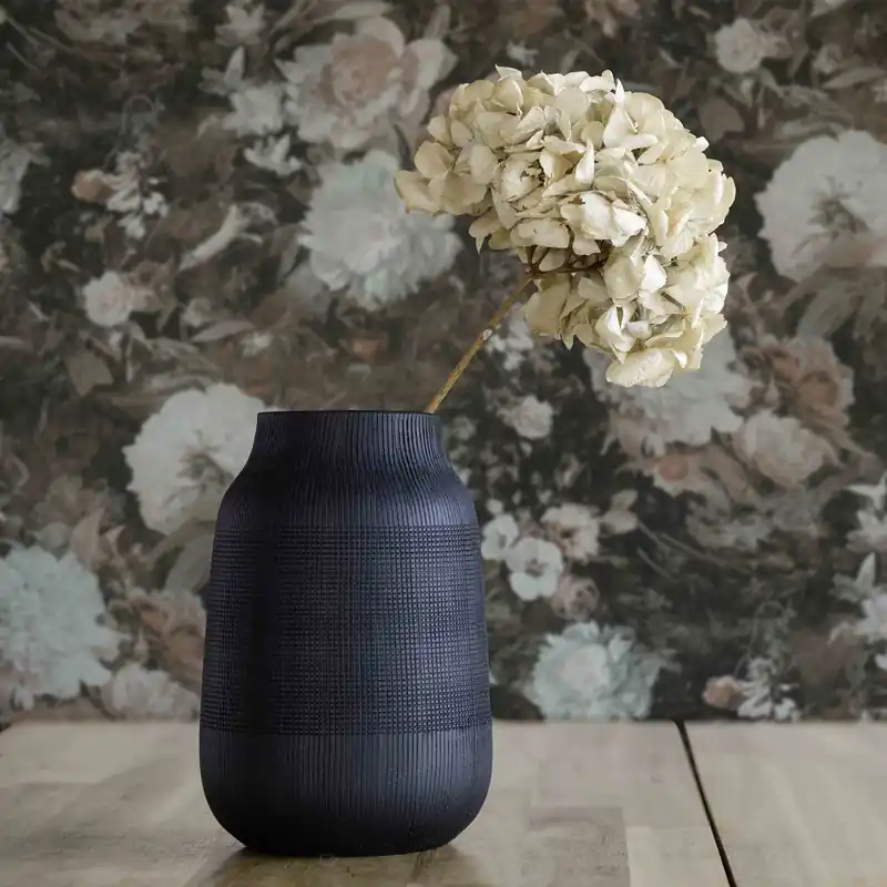 Knallerangebot Tapete Carlos Blumen M1-No.4029 Vlies Braun Weiß Floral Tadessi 10.05 x 0.53 m