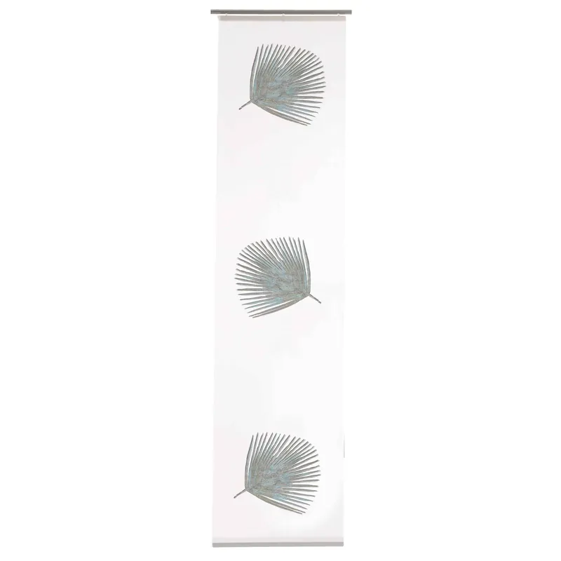 Schiebegardine Isabel G3-No.7 | versch. Farben | moderner Flächenvorhang | transparent | floral Preisreduziert