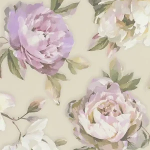 Top-Seller Tapete Florentin Blumen M1-No.11284 Vlies Lila Pink Tadessi 10.05 m x 0.53 m