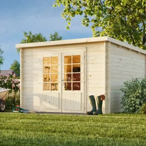 Saisonangebot Pultdach-Gartenhaus Ella 4 / 8,7m²