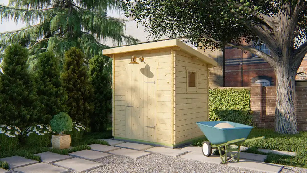 Gerätehaus Eigo mit Pultdach Sofort Bestellen