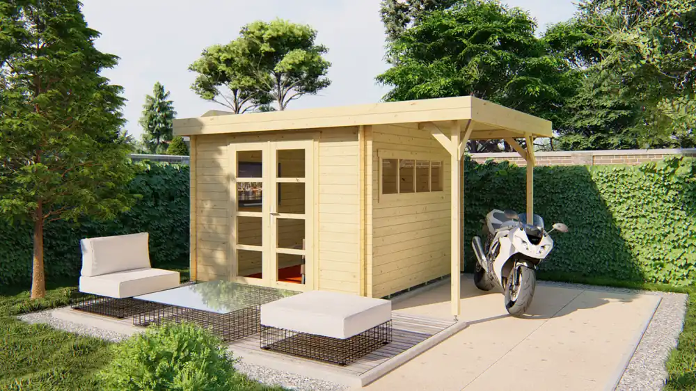 Markenware Gartenhaus Rotterdam / Tuin