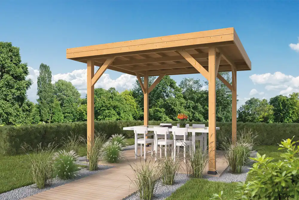 Bestpreis Gartenpavillon Kreta aus Douglasie