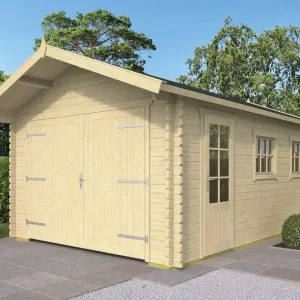 Angebot Holzgarage Geir ISO