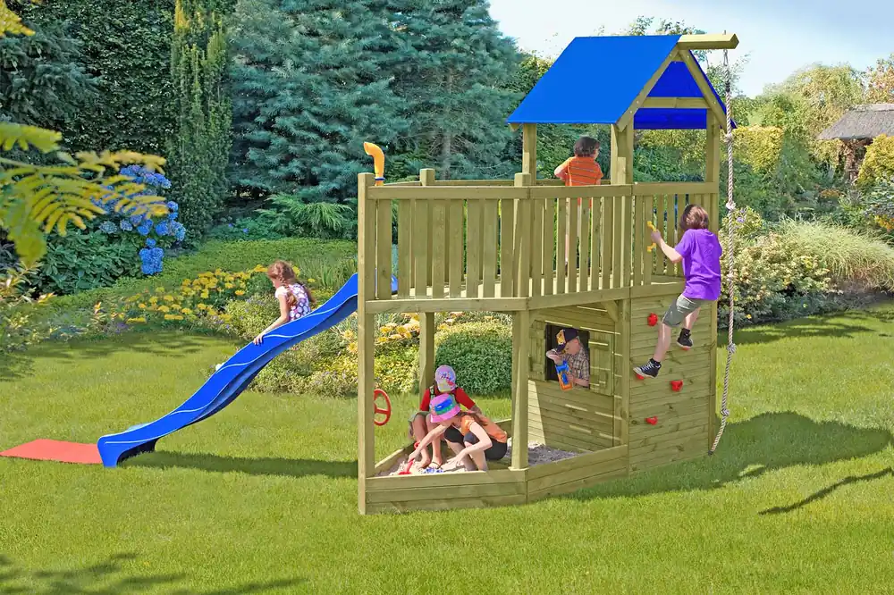 Rabatt Kinderspielanlage Multi-Play Sitting Bull