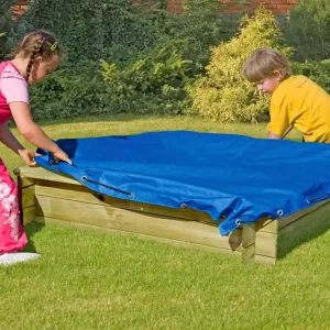 Abdeckplane für Sandkasten SUNNY 120x120cm Wochenendangebot