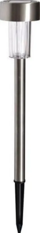 LED Solarlampe Edelstahl + Spieß Wochenendangebot