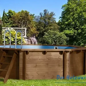 Holzpool Bali 8-eckig Ø 440 cm Knallerangebot