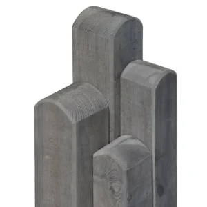 Direktkauf Pfosten Kiefer grau 9x9x190 cm