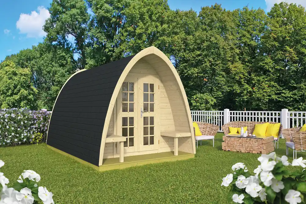 Gartenhaus / Campinghaus Pod 400 Billig