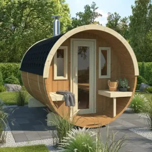 Saunafass Westerwald 300 Thermoholz Aktuell