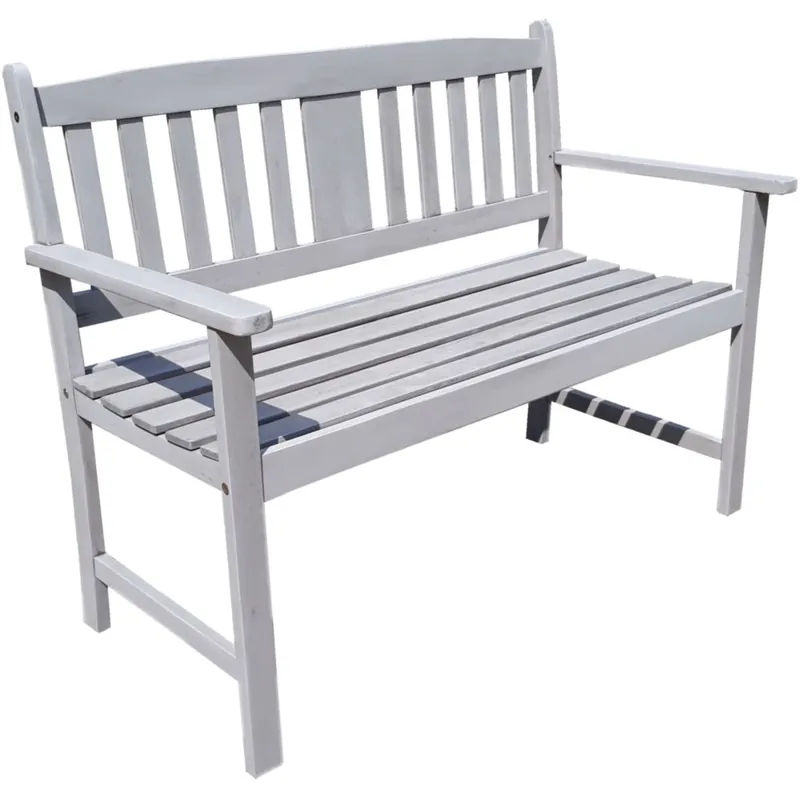 2-Sitzer Gartenbank Stirling - grau Kracherpreis
