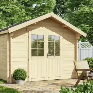 Gartenhaus Leipzig B ISO + Schindeln Online Kaufen
