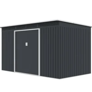 Bestseller Metall-Gartenhaus Stuttgart mit Pultdach