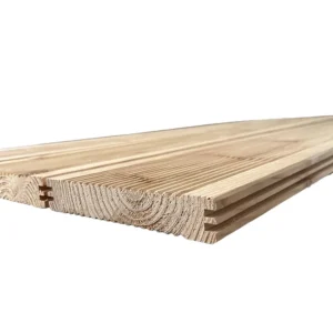 Highlight Lärche Universal-Terrassendielen mit seitlicher Nut 25x140 mm