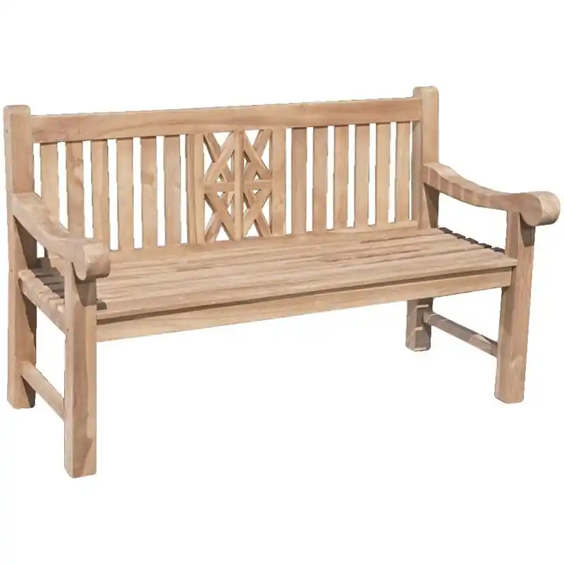Bank Patar, 2-Sitzer, Teak B-grade, unbehandelt Online Kaufen