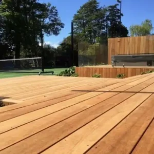 26 m² Garapa Terrassendielen 21x145 mm Markenware