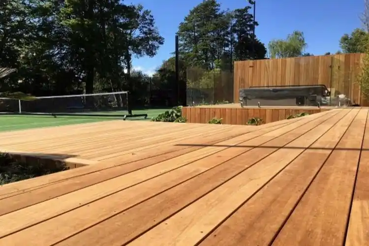 26 m² Garapa Terrassendielen 21x145 mm Markenware