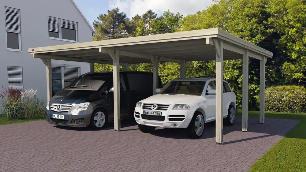 Kracherpreis Doppelcarport Olymp 618