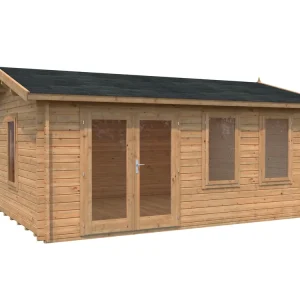 Bestpreis Gartenhaus Iris 3 ISO / 19,1m²