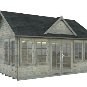 Schneller Versand Gartenhaus Claudia 3 / 19,4m² ISO