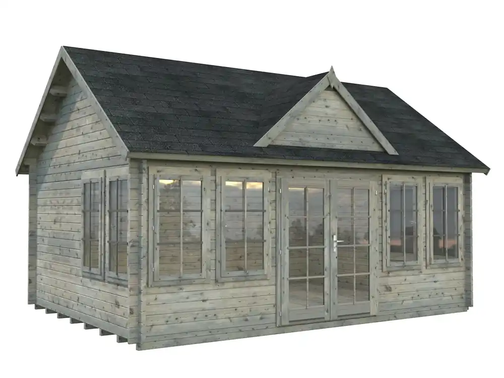 Schneller Versand Gartenhaus Claudia 3 / 19,4m² ISO