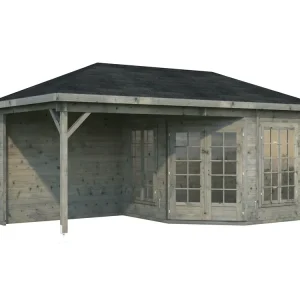 5-Eck-Gartenpavillon Melanie 4 / 7,0+8,1m² Finale Aktion