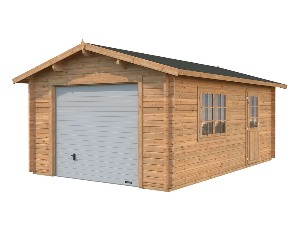 Sonderaktion Holzgarage Roger 19,0 m² ISO