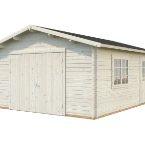 Beliebt Holzgarage Roger 23,9 m² ISO