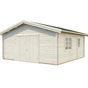 Begrenztes Angebot Holzgarage Roger 27,7 m² ISO