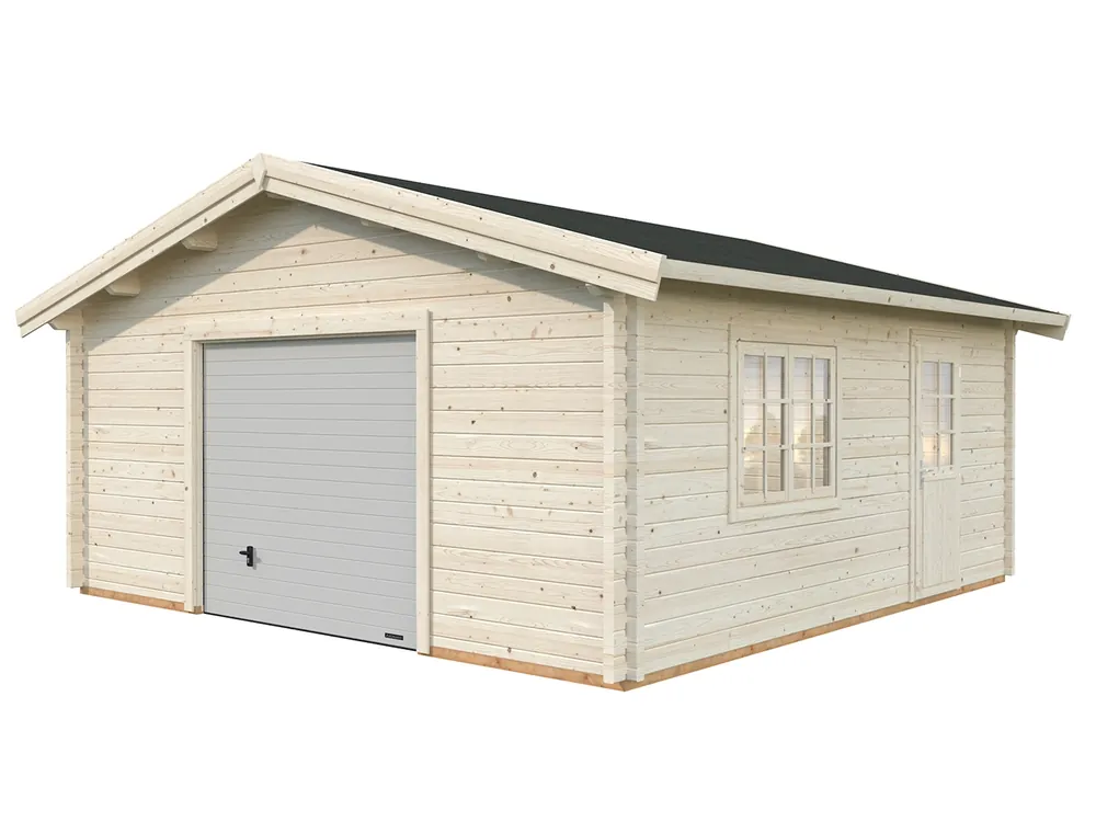 Preisknaller Holzgarage Roger 27,7 m² ISO