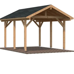 Bestpreis Einzelcarport mit Satteldach Robert 1 / 11,7 m²