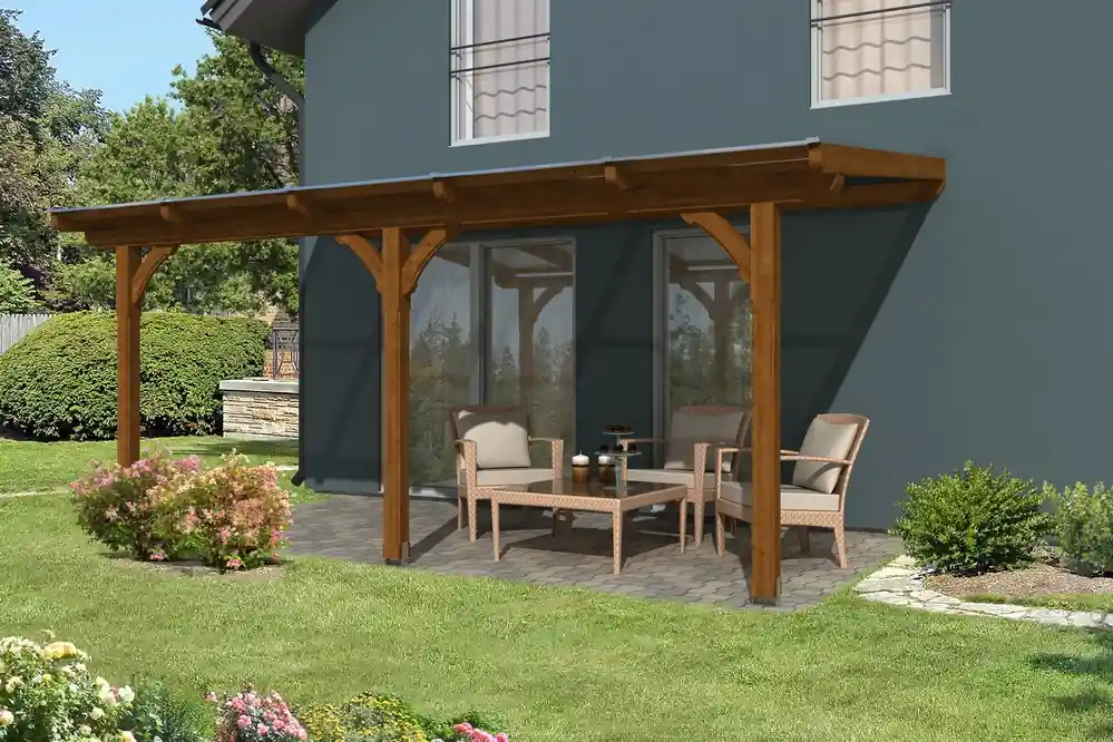 Terrassenüberdachung Rimini Markenware
